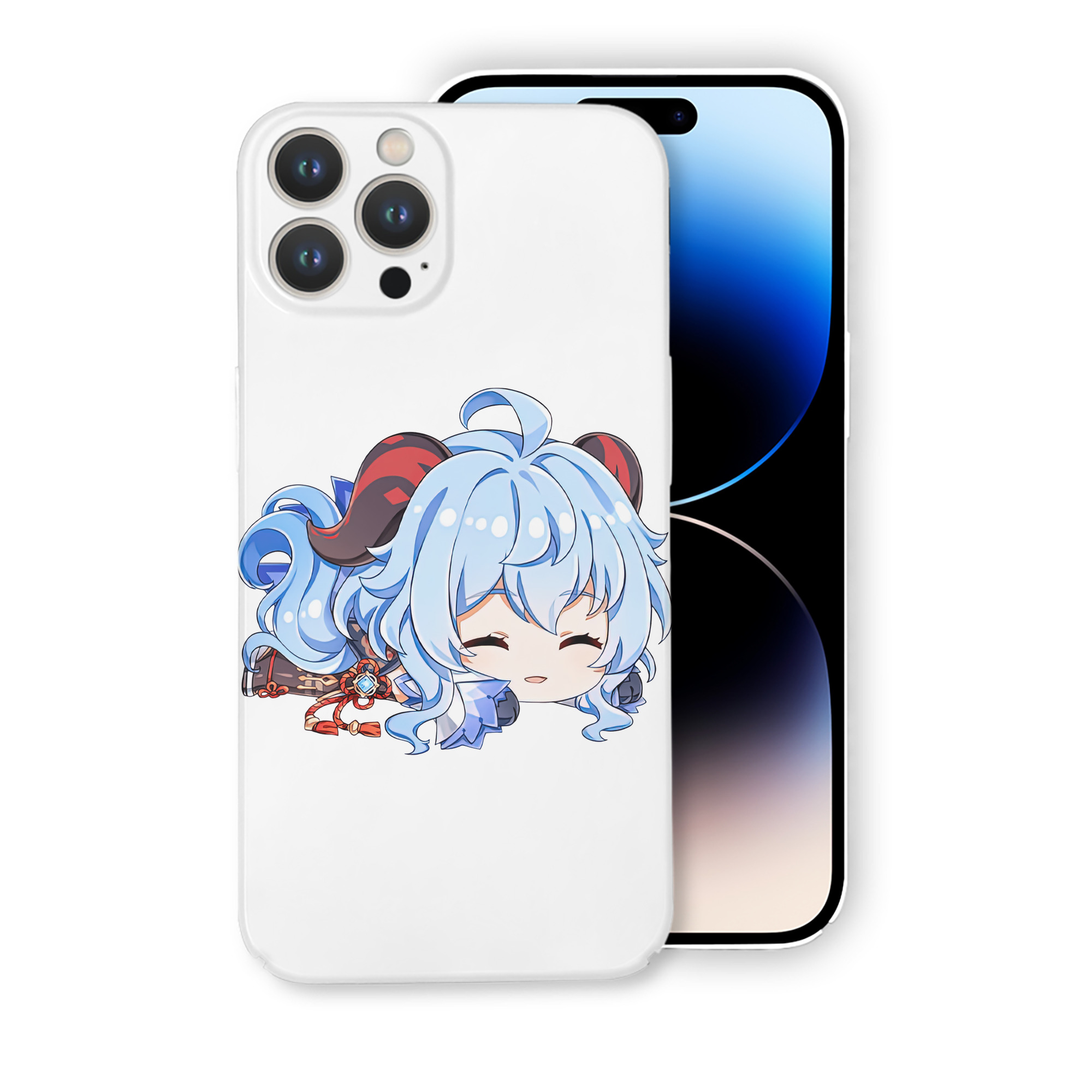げんし神 甘雨 かんう genshin Ganyu 【iPhone 14シリーズ対応】ハードケース